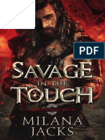 Savage in The Touch by Milana Jacks