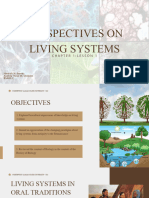 Perspectives On Living Systemsc1 l1