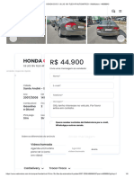 Honda Civic 1.8 Lxs 16v Flex 4p Automático - Webmotors - 46696643 - 45.000