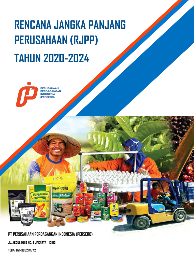RJPP PT Perusahaan Perdagangan 2020-2024 | PDF