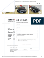 HONDA CIVIC 1.8 LXS 16V FLEX 4P AUTOMÁTICO - WebMotors - 47372136 - 43.000