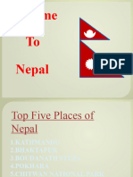 Presentation of Top 5 Places of Nepal