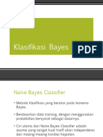 Klasifikasi Bayes