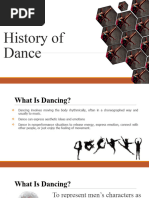 History of Dance