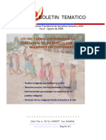 Boletin Tematico: Los Ind Í Genas Colombianos: La Constancia de Los Pueblos Por Mantener Sus Costumbres