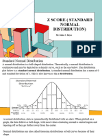 Standard Normal Distribution