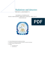 Radiations and Detectors Phys