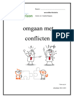 WO - Thema 9 - Omgaan Met Conflicten