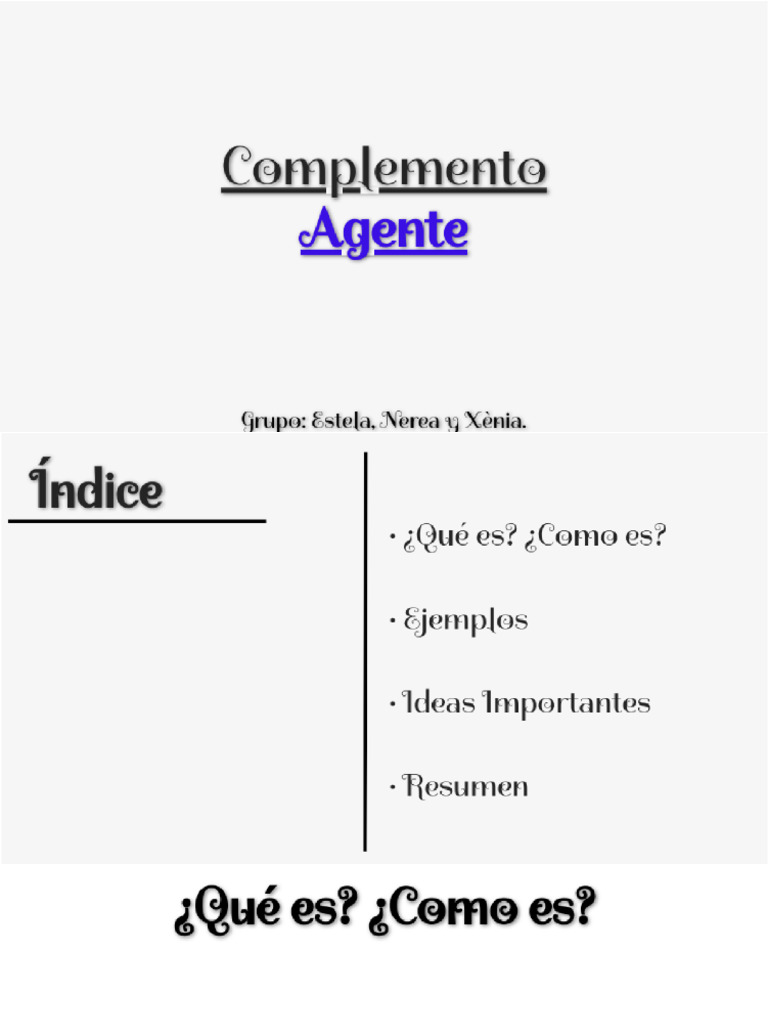Complemento agente pdf