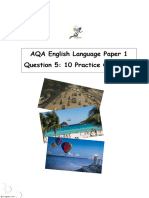 English Lang - Gcse - Paper 1 Writing