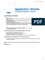 LOG708 Applied Statistics 26.11.2021