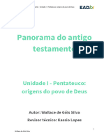 Panorama Do Antigo Testamento - Unidade 1