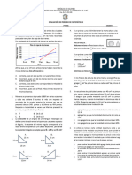 Evaluación de Física Tercer Periodo 2023