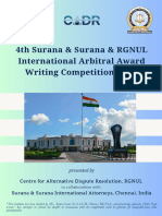 Problem - 4th S&S Arbitral Award Writing Competition 2023