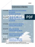 Lecturas Complementarias de Matemática