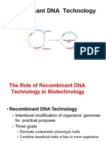 Recombinant DNA Technology 2023