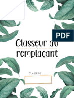 Infos Remplaçants