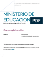 Ministerio de Educacion - 2 de 2 Buenos Aires