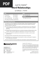 WALC 1 - Sentence Completion | PDF