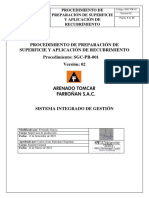SGC-PR-002 Procedimento de Preparacion de Superficie y Recubrimiento