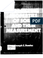Engineering Properties of Soils and Their Measurement J. E Bowles