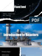 Packed Bed Reactor