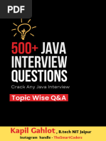 JavaInterviewE Book