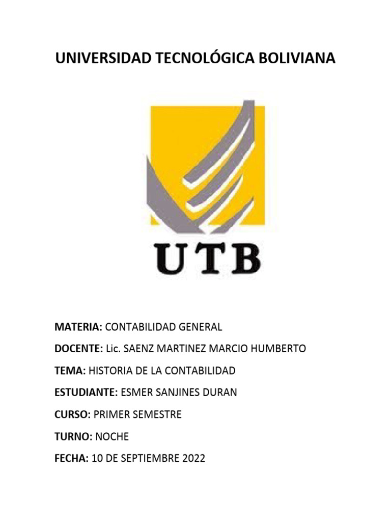 Historia de La Contabilidad | PDF | Contabilidad | Economias, image size:768x1024