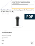 WSPX015CNFX - OIL-X Grade WS Compressed Air Water Separator (For Pressures Up To 16 Barg) - México