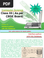 Interface Python With SQL Database11