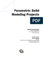 Parametric Solid Modeling Projects