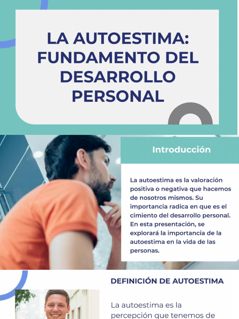 Autoestima y Desarrollo Personal | PDF