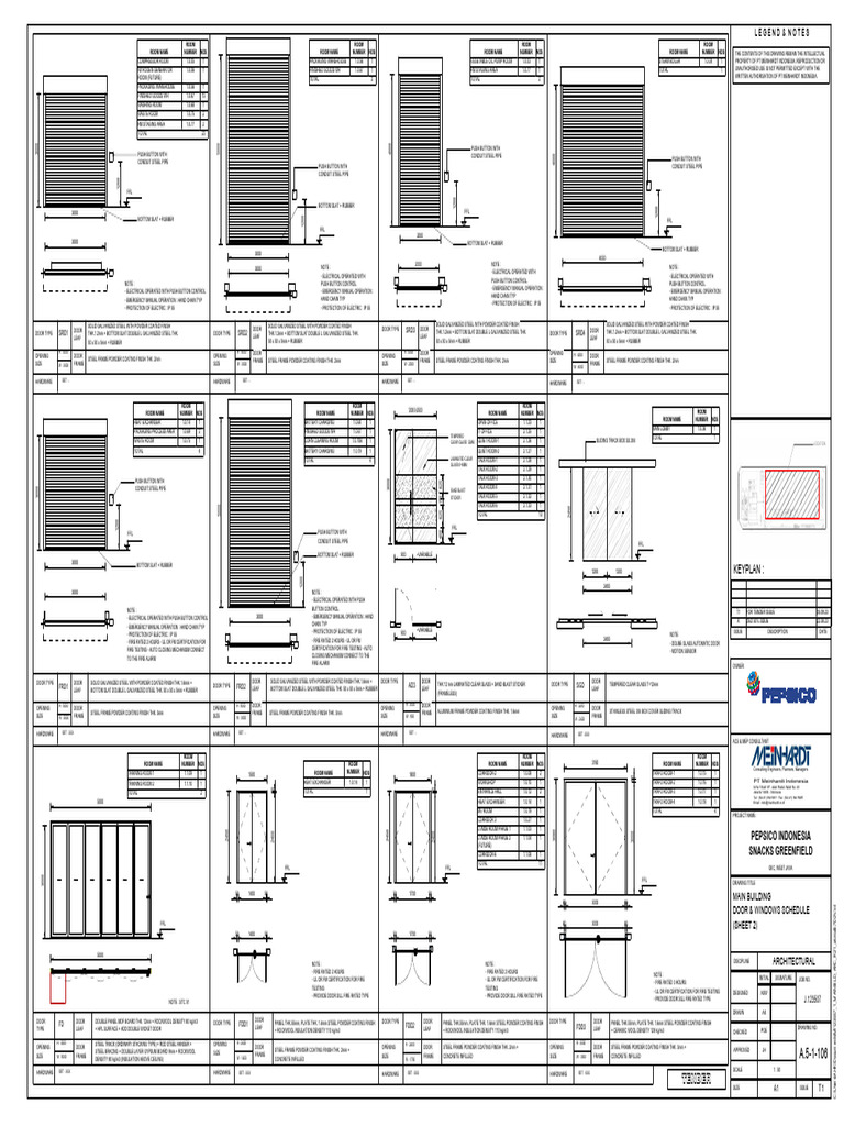 A.5-1-106-Door & Windows Schedule (Sheet 2) | Download Free PDF | Door ...