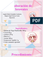 Elaboración de Brownies