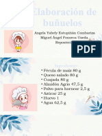 Elaboración de Buñuelos