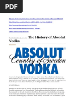 Download Absolut Vodka by Gopalkrishna Nagar SN67315082 doc pdf