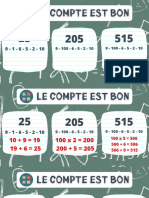 CE2 CM1 CM2 Compte Est Bon