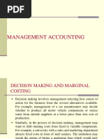 4a - Decision Making and Marginal Costing