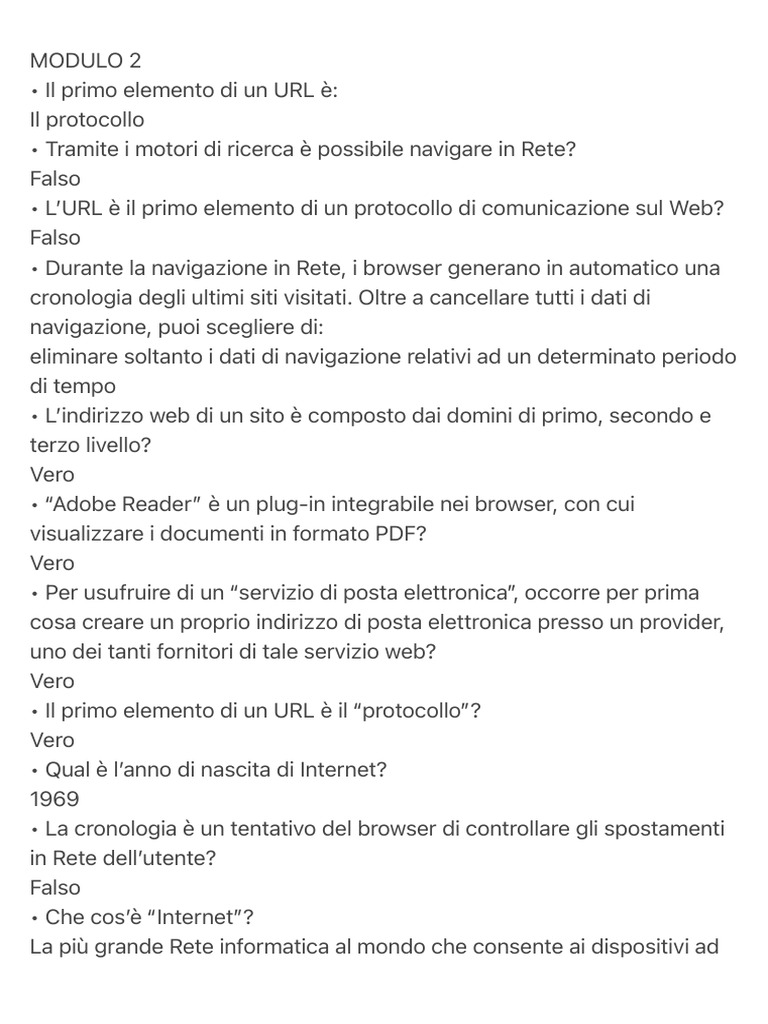 Modulo 2 | PDF