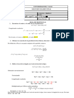 Solucion 5to Parcial de Álgebra-Prueba Escrita