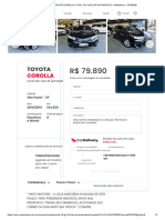 TOYOTA COROLLA 1.8 GLI 16V FLEX 4P AUTOMÁTICO - WebMotors - 45705208 - 79.000,00