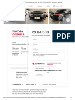 TOYOTA COROLLA 1.8 GLI 16V FLEX 4P AUTOMÁTICO - WebMotors - 45847265 - 84.000,00