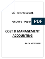 01 CA Inter Costing Book - 2022