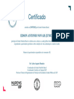 Certificado Nutrinet Brasil