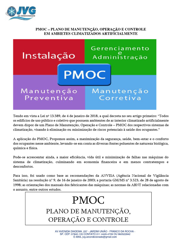 Pmoc Atmosfera Gestao e Higienizacao de Uniformes Ltda 2023 | PDF ...