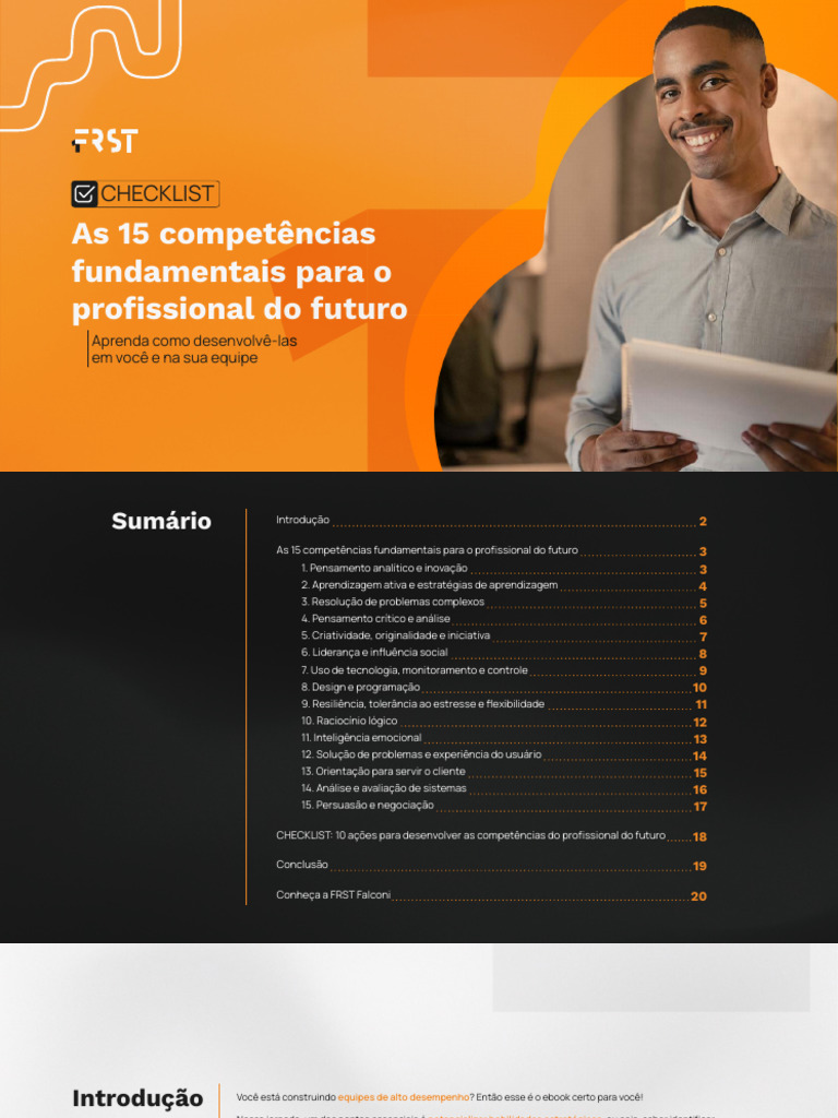 Checklist 15 Competencias Profissional Do Futuro | PDF | Gestão de ...