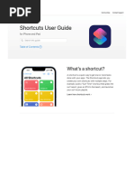 Shortcuts User Guide - Apple Support