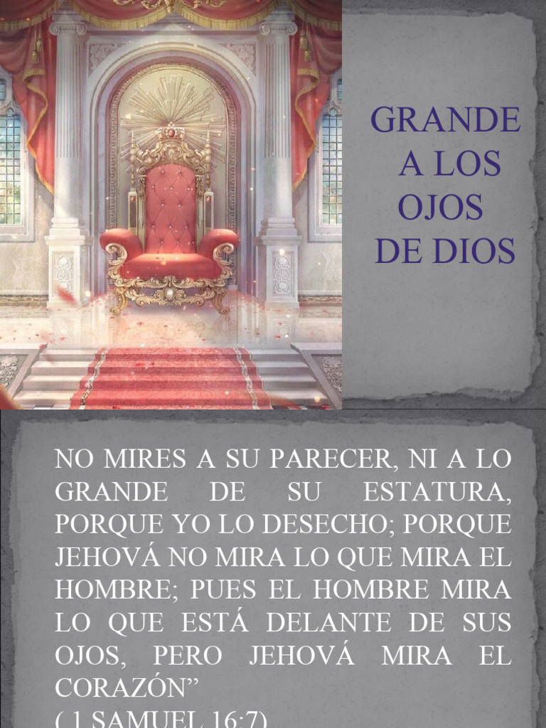 Grande A Los Ojos de Dios | PDF