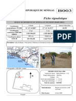 Fiche Signalétique B003