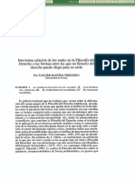 Brevísima Relación de Los Males de La Filosofía Del Derecho o Las Formas Entre Las Que Un Filósofo Del Derecho Puede Elegir para No Serlo